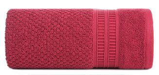 Ręcznik bawełniany ROSITA 70x140 Eurofirany czerwony