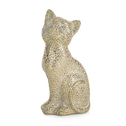 Figurka dekoracyjna ELVIN Eurofirany kot szampańska