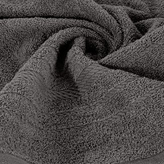 Ręcznik bawełniany ELMA 70x140 Eurofirany stalowy