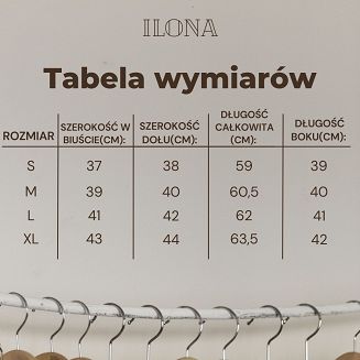 Bluzka damska na szerokich ramiączkach z łezką Ilona Eldar ciemnobordowa