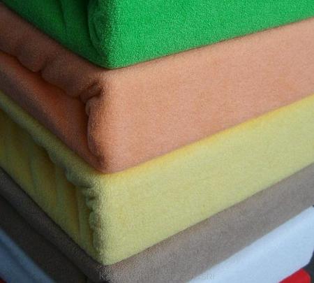 Prześcieradła frotte z gumką 120x200