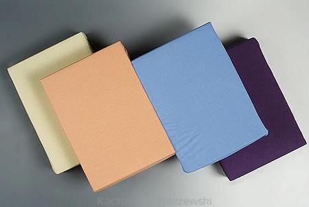 Prześcieradła jersey z gumką 160x200