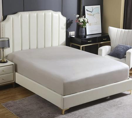 Prześcieradła satyna bawełniana z gumką 200x200