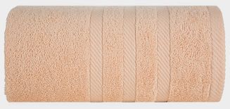 Ręcznik bawełniany MILO 70x140 Eurofirany jasnopomarańczowy