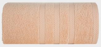 Ręcznik bawełniany MILO 70x140 Eurofirany jasnopomarańczowy