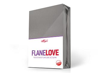 Prześcieradło flanelowe bez gumki 220x210 Darymex szare