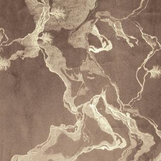 Zasłona gotowa na przelotkach RAJA 140x250 Eurofirany brązowy