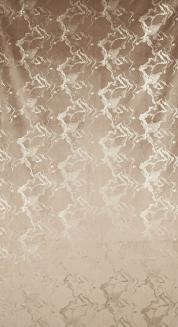 Zasłona gotowa na przelotkach RAJA 140x250 Eurofirany brązowy