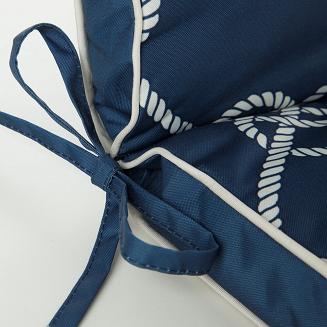 Poduszka na krzesło GARDEN 43x43x4 Eurofirany granatowy