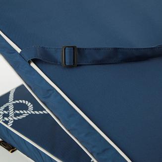 Poduszka na krzesło GARDEN 43x43x4 Eurofirany granatowy