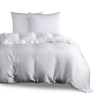 Pościel jedwabna 160x200 jedwab morwowy biała