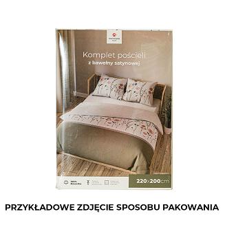 FABLE Komplet pościeli z bawełny satynowej 220x200cm 100077/SAT/000/220200/1
