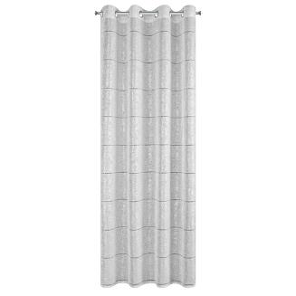 Firana gotowa na przelotkach KATY 140x250 Eurofirany biały