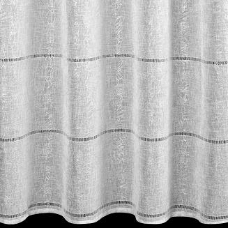 Firana gotowa na przelotkach KATY 140x250 Eurofirany biały