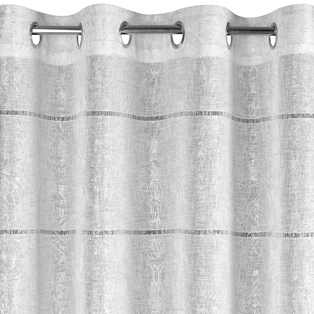 Firana gotowa na przelotkach KATY 140x250 Eurofirany biały