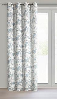 Zasłona gotowa na przelotkach EMERA 140x250 Eurofirany naturalny