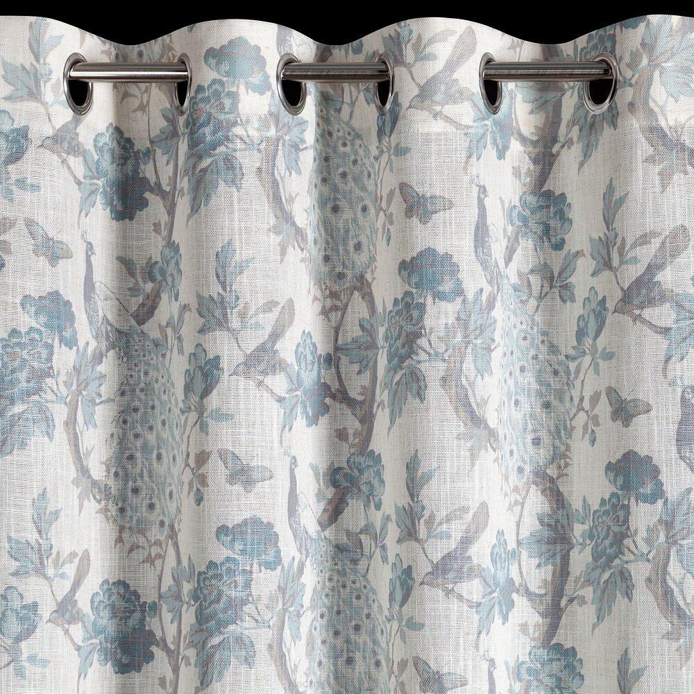 Zasłona gotowa na przelotkach EMERA 140x250 Eurofirany naturalny