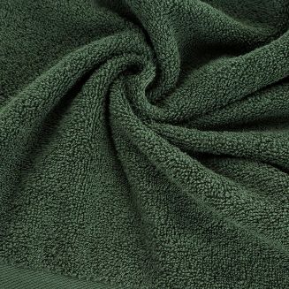 Ręcznik GŁADKI-2 100x150 Eurofirany ciemnozielony