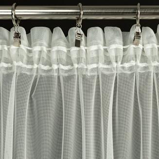 Firana gotowa na taśmie NIRA 150x40 Eurofirany kremowy