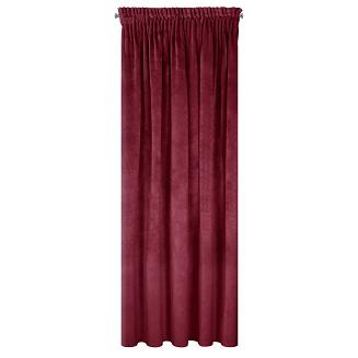 Zasłona gotowa na taśmie VILLA 140x270 Eurofirany bordowy