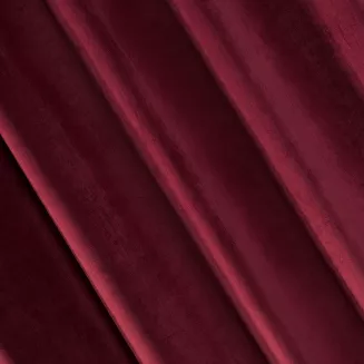 Zasłona gotowa na taśmie VILLA 140x270 Eurofirany bordowy