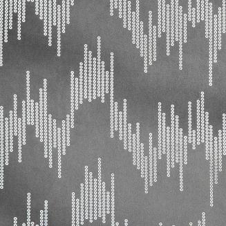 Zasłona gotowa na przelotkach CHILL 140x250 Eurofirany grafitowy/srebrny