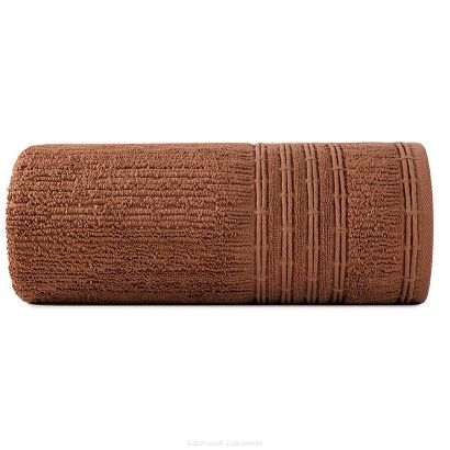 Ręcznik bawełniany ROMEO 70x140 Eurofirany ceglany