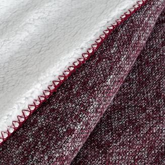 Koc narzuta PANDA 150x200 Eurofirany bordowy