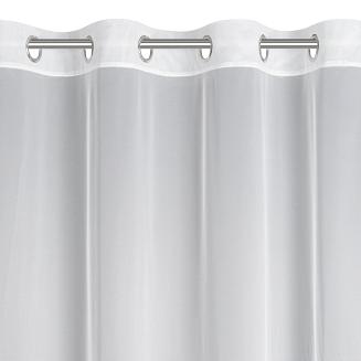 Zasłona gotowa na przelotkach LIWIA 140x250 Eva Minge Eurofirany biały