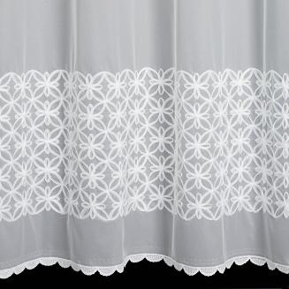 Zasłona gotowa na przelotkach LIWIA 140x250 Eva Minge Eurofirany biały