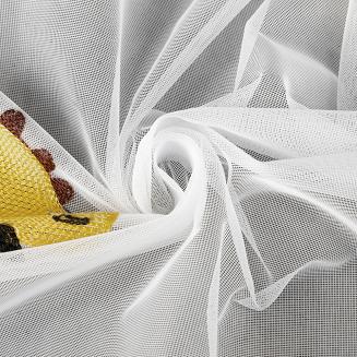 Firana gotowa na przelotkach DINO 140x250 Eurofirany biały