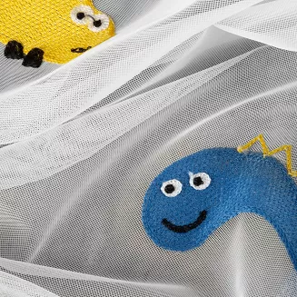 Firana gotowa na przelotkach DINO 140x250 Eurofirany biały