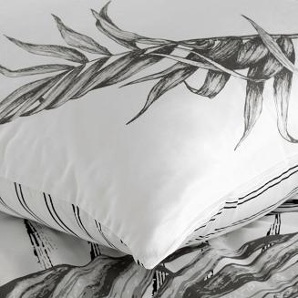 Pościel z makosatyny PALOMA 220x200 Eurofirany biały