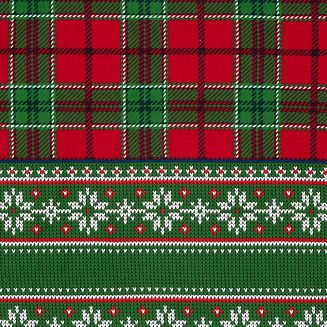 Komplet pościeli świąteczny POS 140x200 Eurofirany zielony