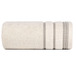 Ręcznik bawełniany AMANDA 50x90 Eurofirany beżowy