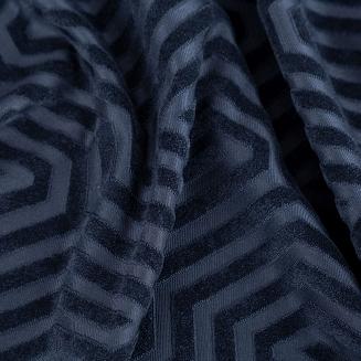 Zasłona gotowa na przelotkach ZAS 140x250 Pierre Cardin Eurofirany granatowy