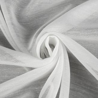 Firana gotowa na przelotkach GRACJA 140x250 Eurofirany biały