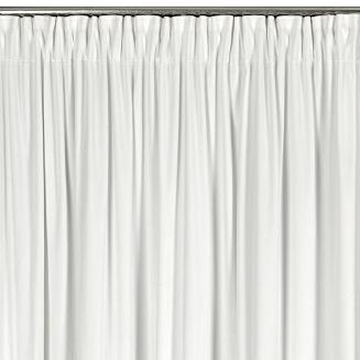 Zasłona gotowa na taśmie CARLI 140x270 Eurofirany biały