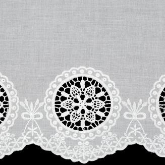 Firana gotowa na taśmie LILA 150x40 Eurofirany biały