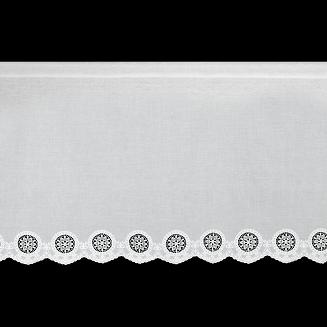 Firana gotowa na taśmie LILA 150x40 Eurofirany biały