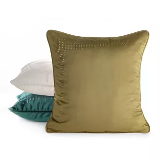 Poszewka dekoracyjna CRYSTALS3 45x45 Eurofirany kremowy