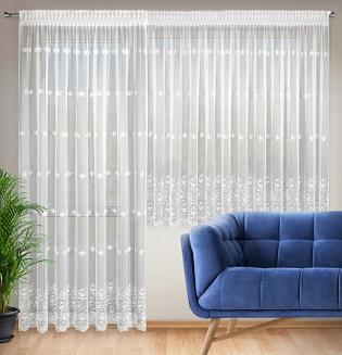 Firana gotowa DEK 400x160 Eurofirany biały