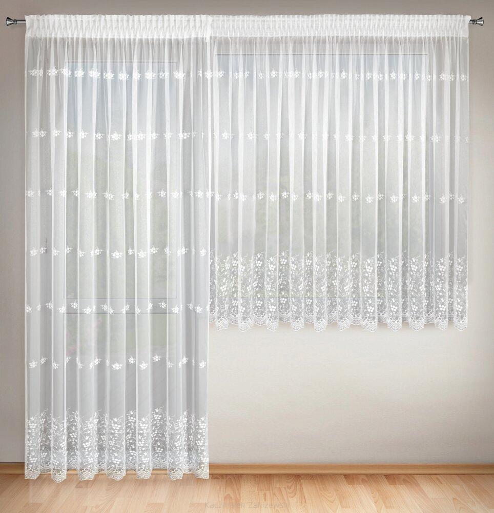 Firana gotowa DEK 400x160 Eurofirany biały