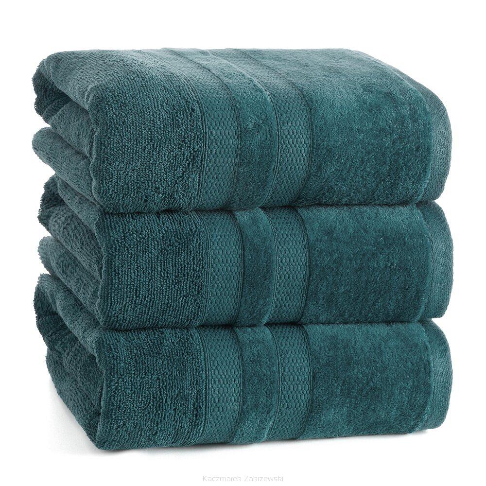 Ręcznik bawełniany PORTO 30x50 Eurofirany ciemnoturkusowy