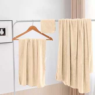Ręcznik szybkoschnący z mikrofibry ACTIV 70x140 beżowy