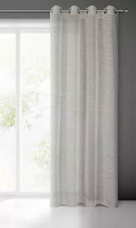 Zasłona gotowa na przelotkach AMARI 140x250 Eurofirany beżowy