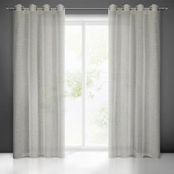 Zasłona gotowa na przelotkach AMARI 140x250 Eurofirany beżowy