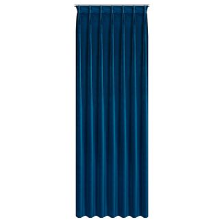 Zasłona gotowa MELANIE 140x270 Eurofirany granatowy