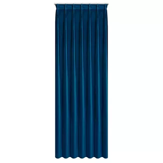 Zasłona gotowa MELANIE 140x270 Eurofirany granatowy