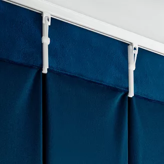 Zasłona gotowa MELANIE 140x270 Eurofirany granatowy